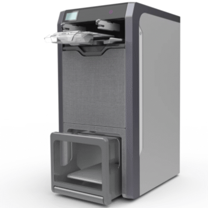 FoldiMate automatic laundry folding machine in gray, front view
